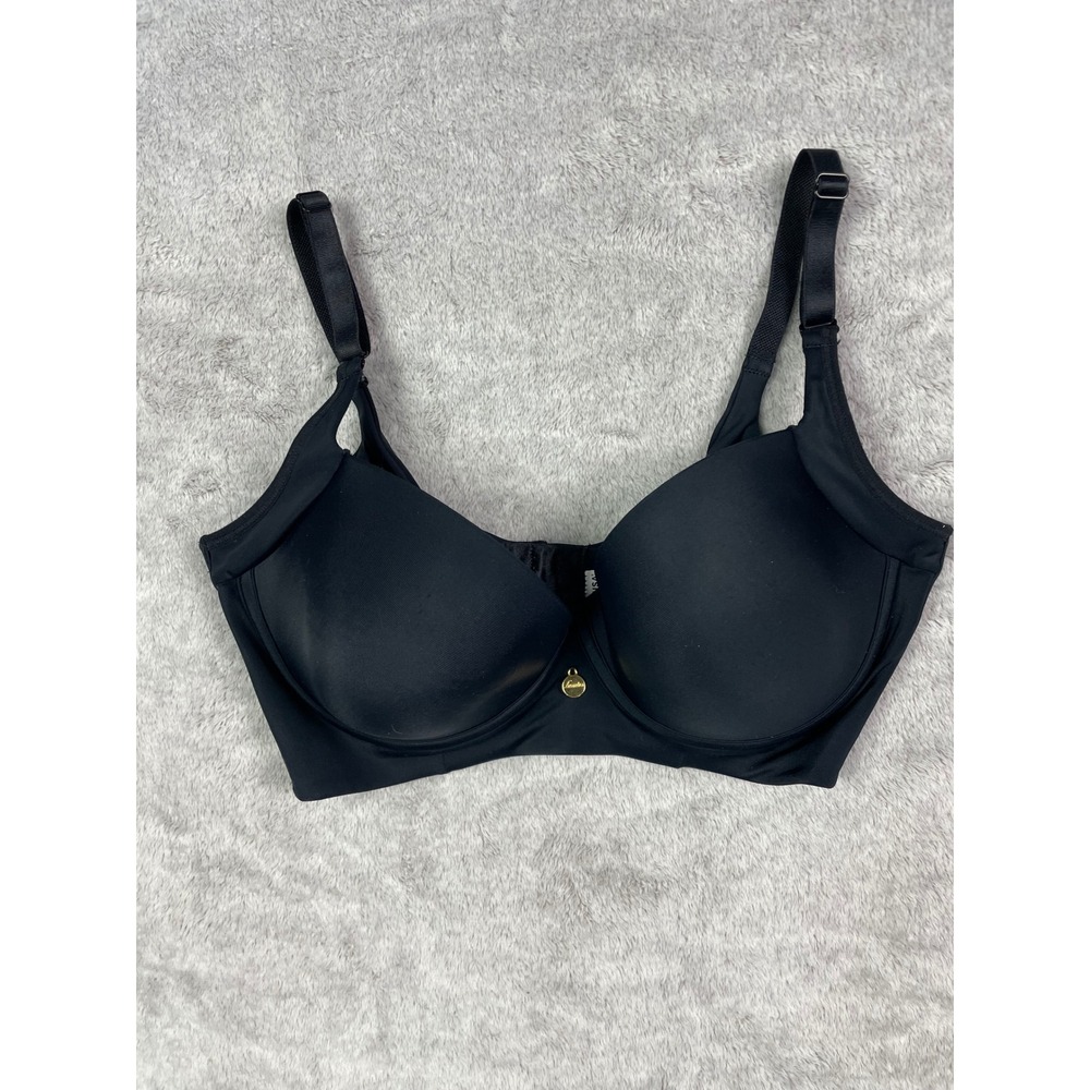 Leonisa 011970 High Profile Back Smoothing Underwire Full Coverage Bra Black 36C